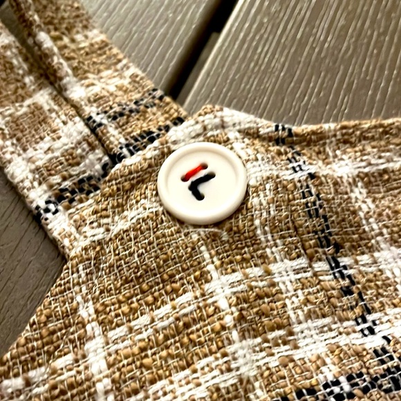 Y2K _ Tweed crop tank Top •Medium •BNWT• - Picture 4 of 4